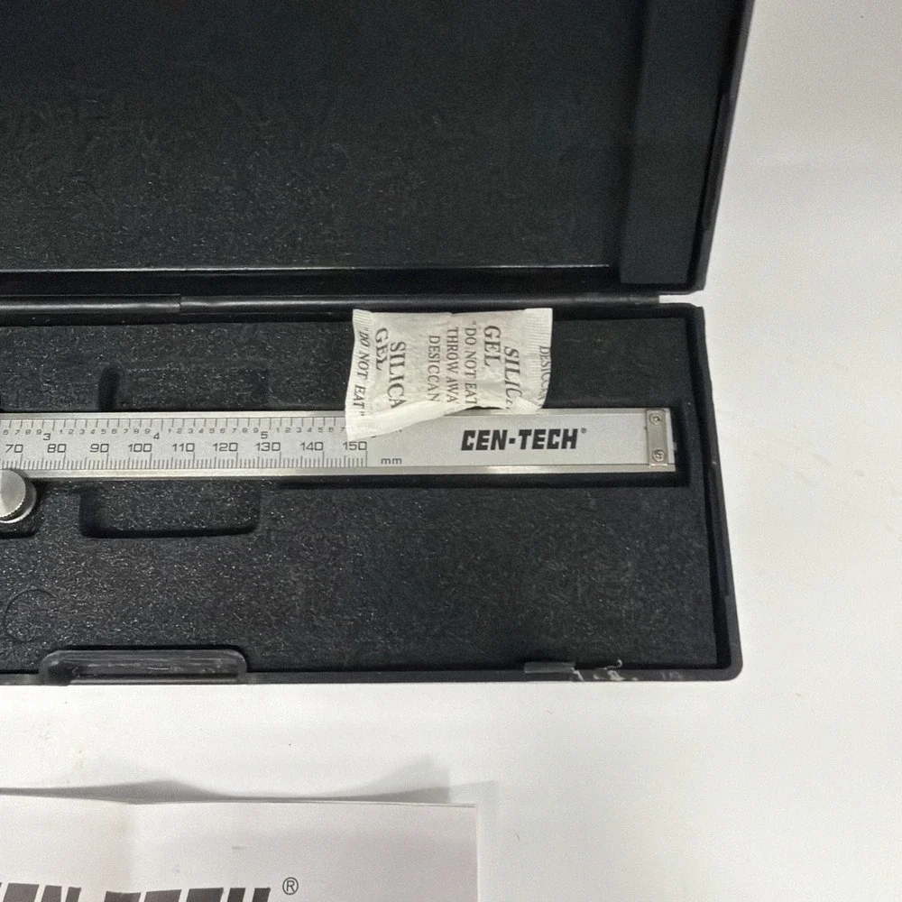 Cen-Tech 6 Inch Digital Caliper Blue with LCD Screen and Case 98563